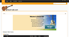 Desktop Screenshot of gretsch-talk.com